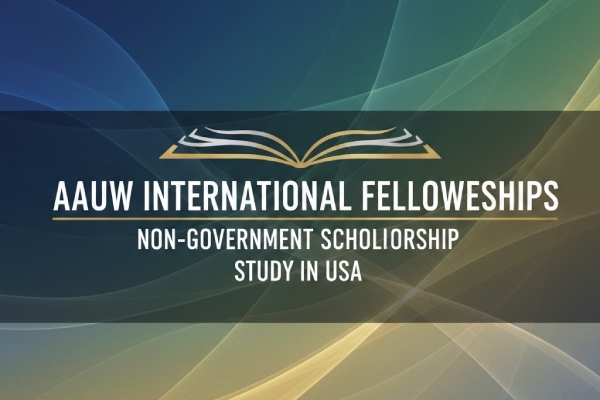 AAUW International Fellowships (Non-Government scholarship)
