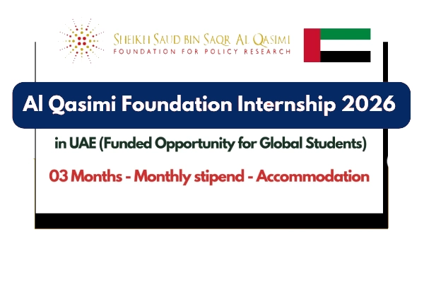Al Qasimi Foundation’s Doctoral Research Grants